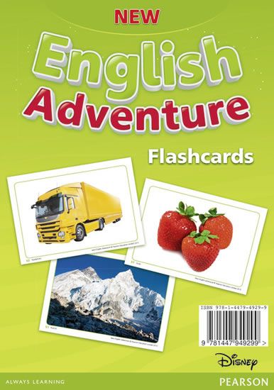 Obrázek produktu: New English Adventure 1 Flashcards