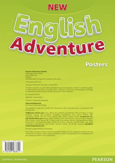 Obrázek produktu: New English Adventure 1 Posters