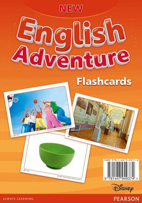 New English Adventure 2 Flashcards
