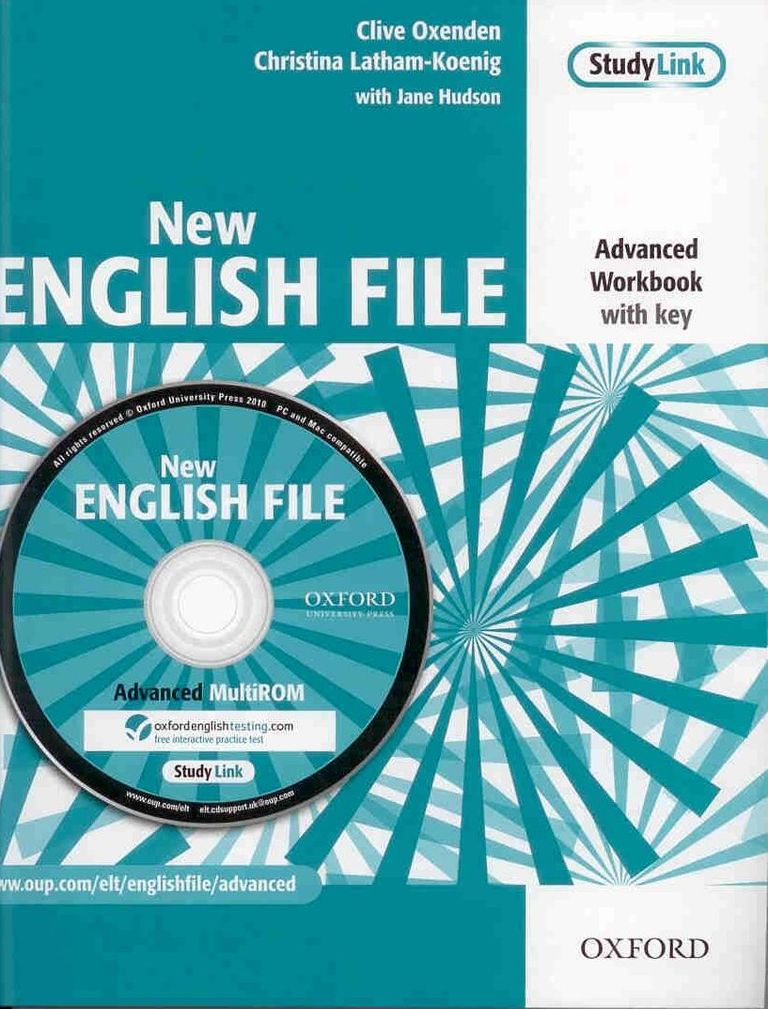 New English File advanced workbook with key + MultiROM pack - Clive Oxenden, Christina Latham-Koenig, Jane Hudson