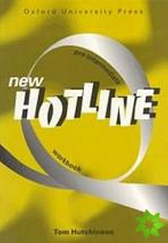 NEW HOTLINE PRE-INTERMEDIATE WORKBOOK Oxford University Press