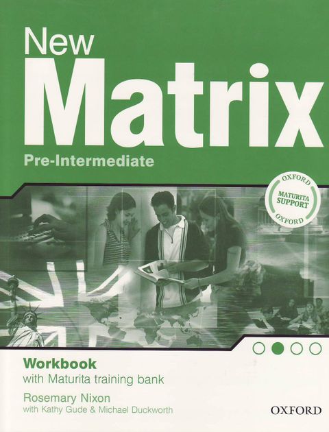 Obrázek produktu: New Matrix Pre-Intermediate Workbook (Maturite support)