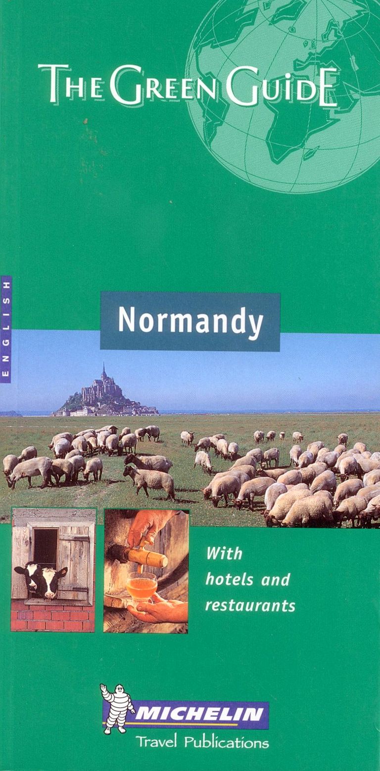Normandy - průvodce Michelin - ANGLICKY
