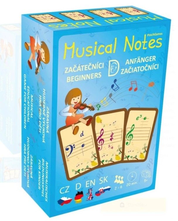 Notové karty pro NEJMENŠÍ