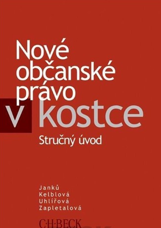 Levně Nové občanské právo v kostce. (Stručný úvod)
