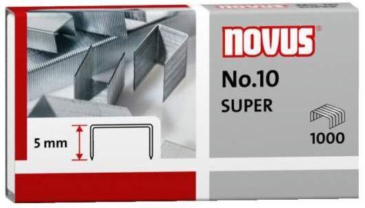 NOVUS Drátky do sešívačky No.10 SUPER - 1000 ks