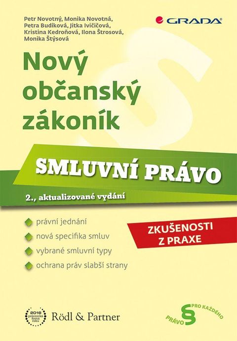 Obrázek produktu: Nový občanský zákoník - Smluvní právo
