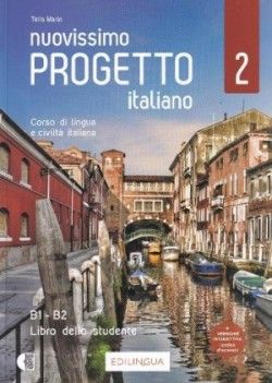Obrázek produktu: Nuovissimo Progetto italiano 2 B1-2 Libro+DVD Video