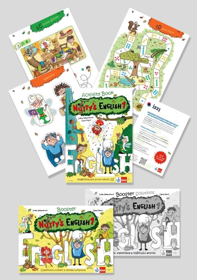 Nutty’s English – žákovský balíček Klett nakladatelství s.r.o.