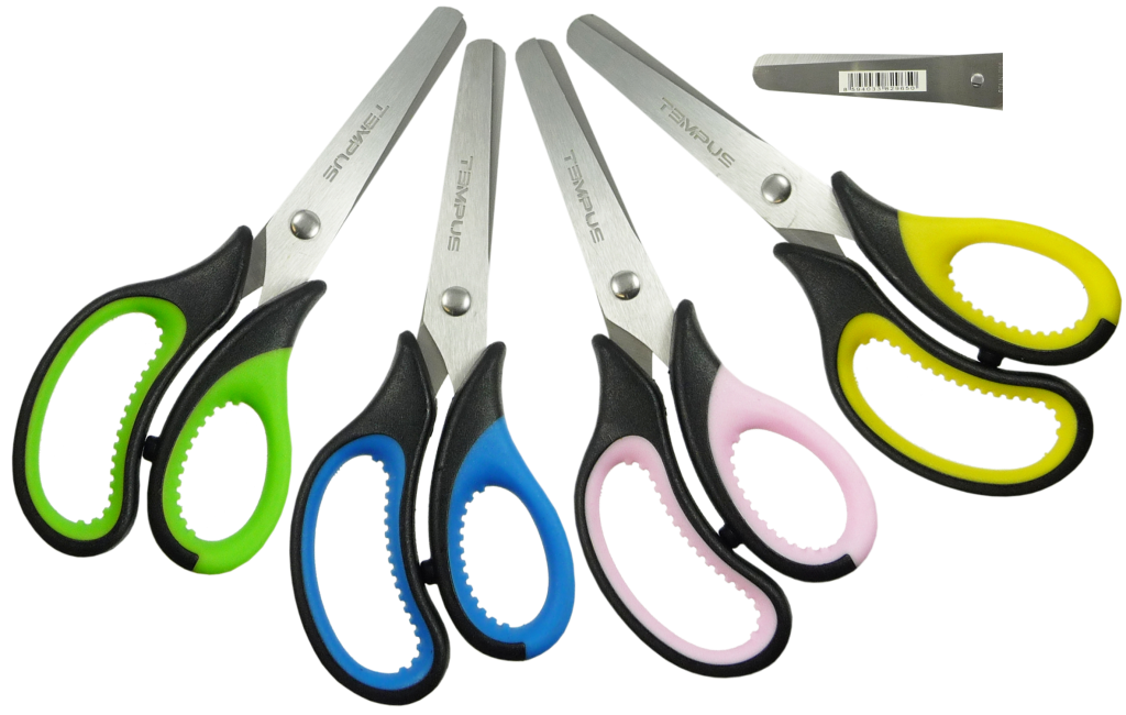 Nůžky Tempus dětské školní kulaté - 13,5 cm