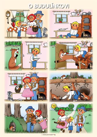 O Budulínkovi - tématický obraz -vyprávěj pohádku: