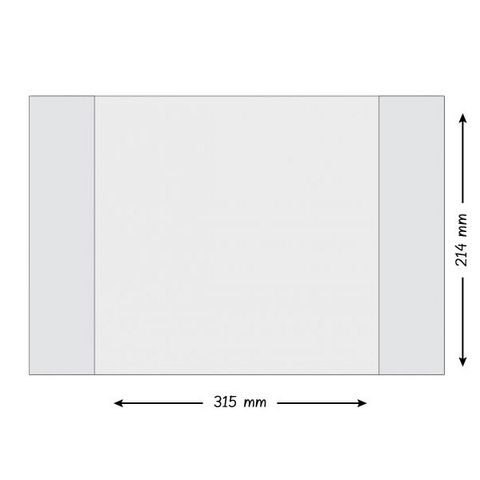 Obrázek produktu: Obal na učebnice PVC silný 100 mic - 315 × 214 mm