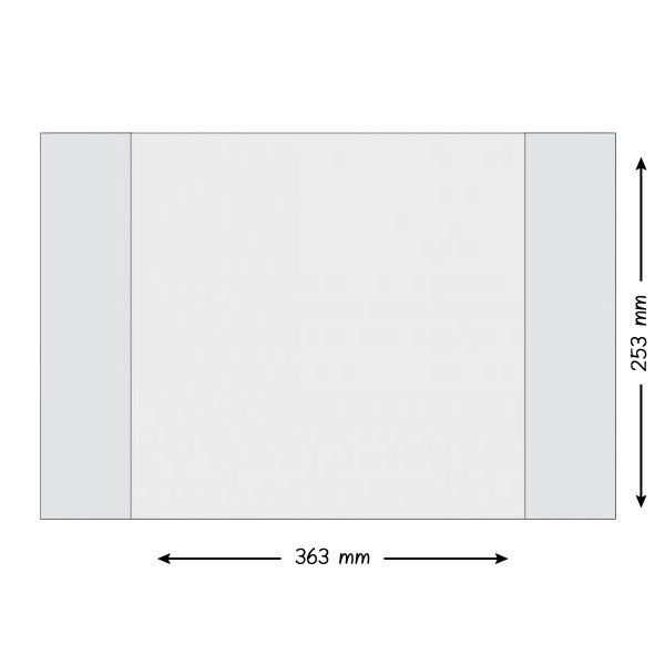 Obal na učebnice PVC silný 100 mic - 363 × 253 mm