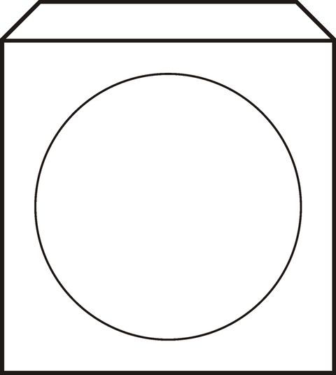 Obrázek produktu: Obálka na CD samolepicí přehybová, bílá