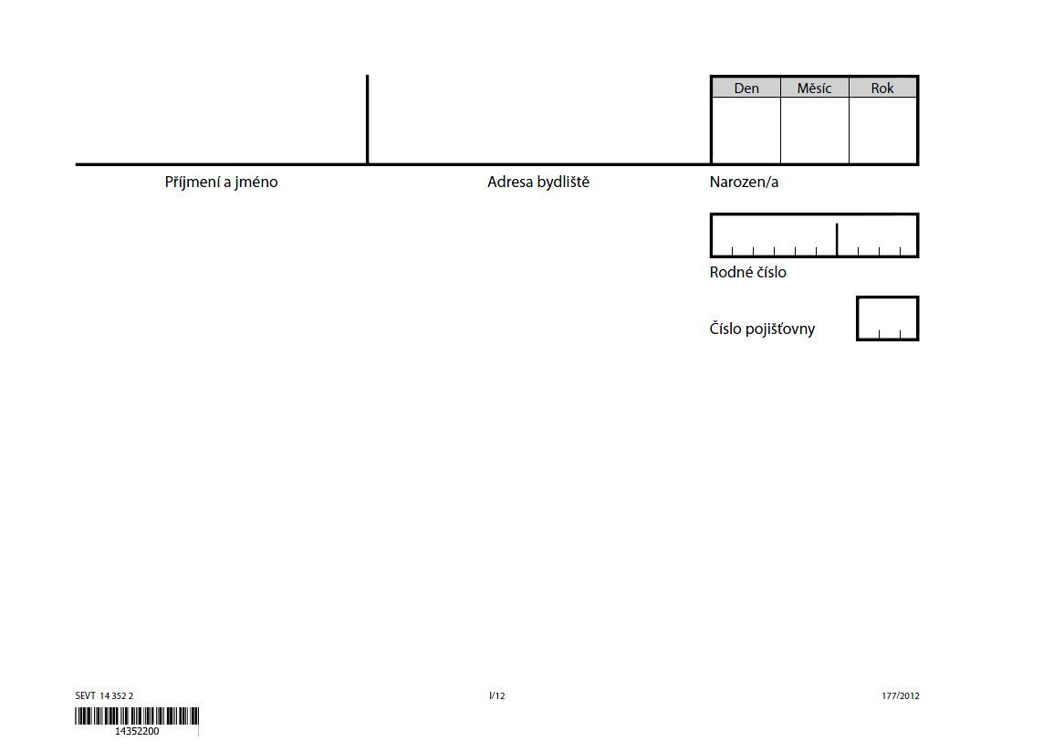 Obálka pro záznamy a vložky C5