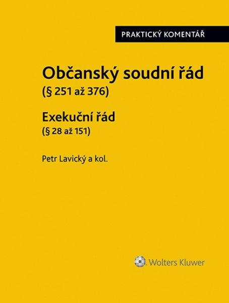 Obrázek produktu: Občanský soudní řád II. Exekuční řád. Praktický komentář