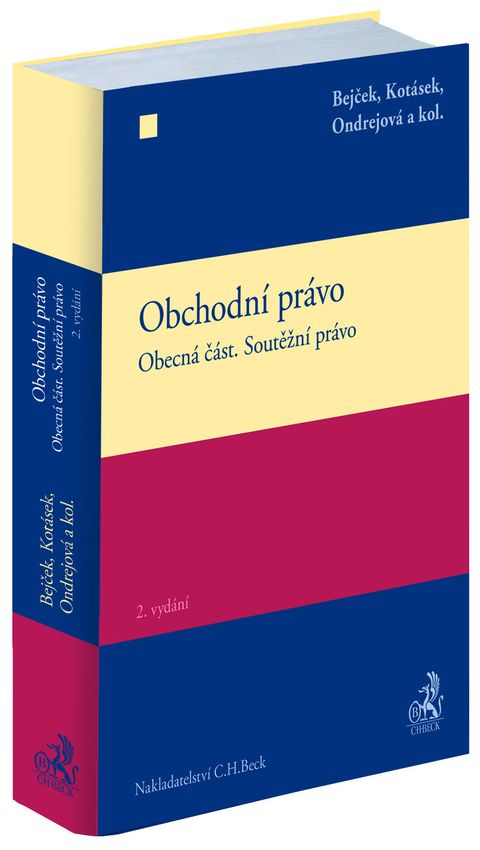 Obrázek produktu: Obchodní právo. Obecná část. Soutěžní právo. 2. vydání