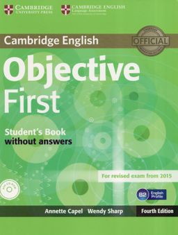 Obrázek produktu: Objective First Students Book without answers + CD /B2/ - Fourth Edition