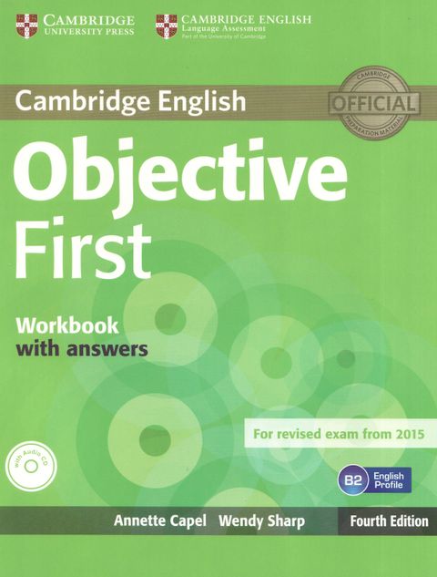 Obrázek produktu: Objective First Workbook with answers /B2/ - 4. vydání