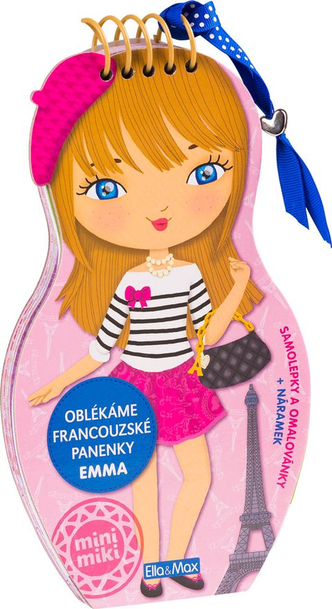 Obrázek produktu: Oblékáme francouzské panenky - EMMA