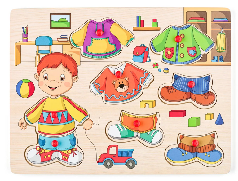 Oblékací puzzle "Sebastian"
