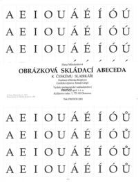 Obrázková skládací abeceda k Českému slabikáři