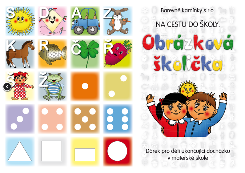 Obrázková školička - sešit s úkoly