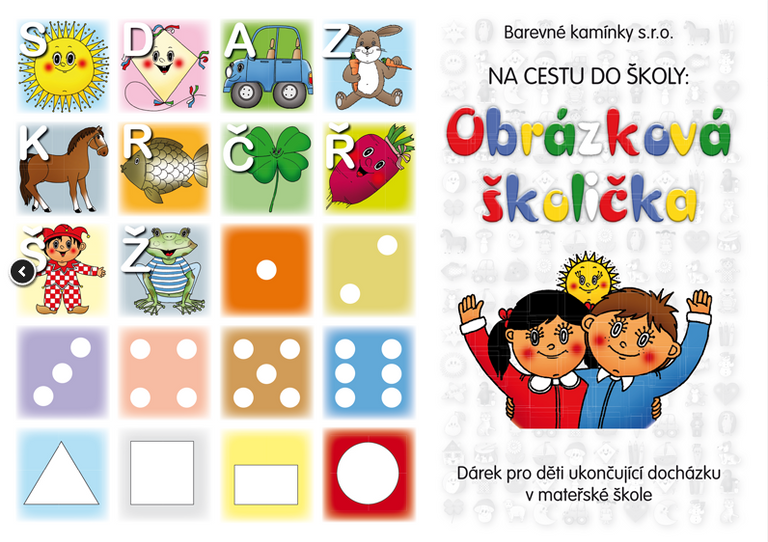 Levně Obrázková školička - sešit s úkoly