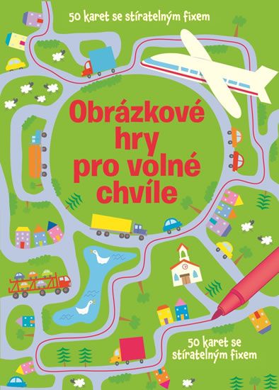 Levně Obrázkové hry pro volné chvíle - Krabička + fix + 50 karet