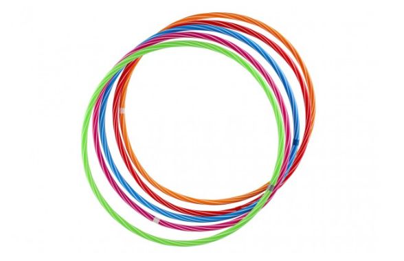 Obruč Hula hop průměr 60 cm - mix barev