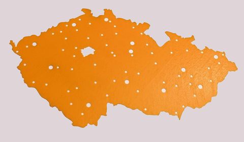 Obrázek produktu: Obrysová mapa České republiky
