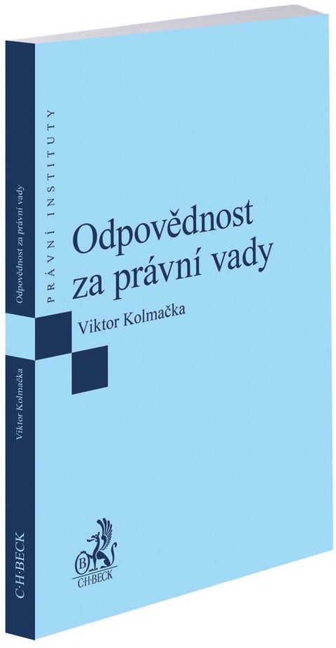 Obrázek produktu: Odpovědnost za právní vady