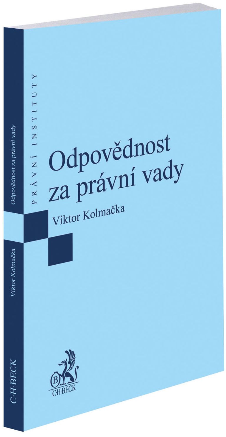 Levně Odpovědnost za právní vady