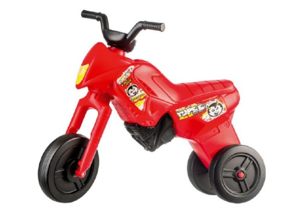 Teddies Enduro Yupee velké červené