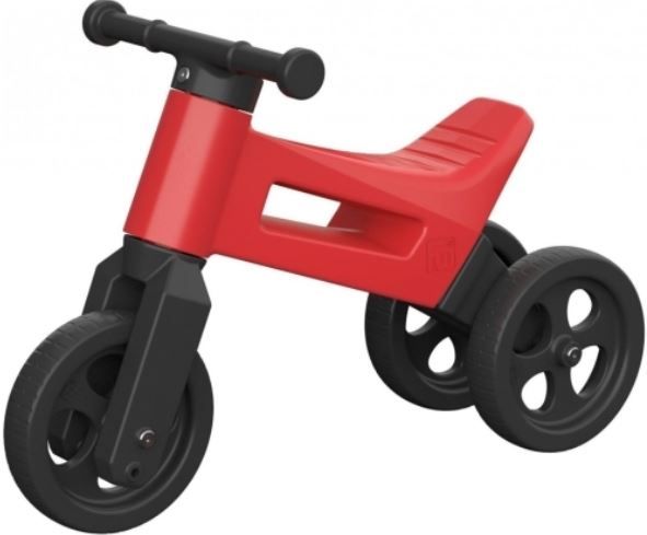 Odrážedlo FUNNY WHEELS 2v1 červené