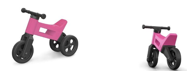 FUNNY WHEELS Rider Sport 2v1 růžové