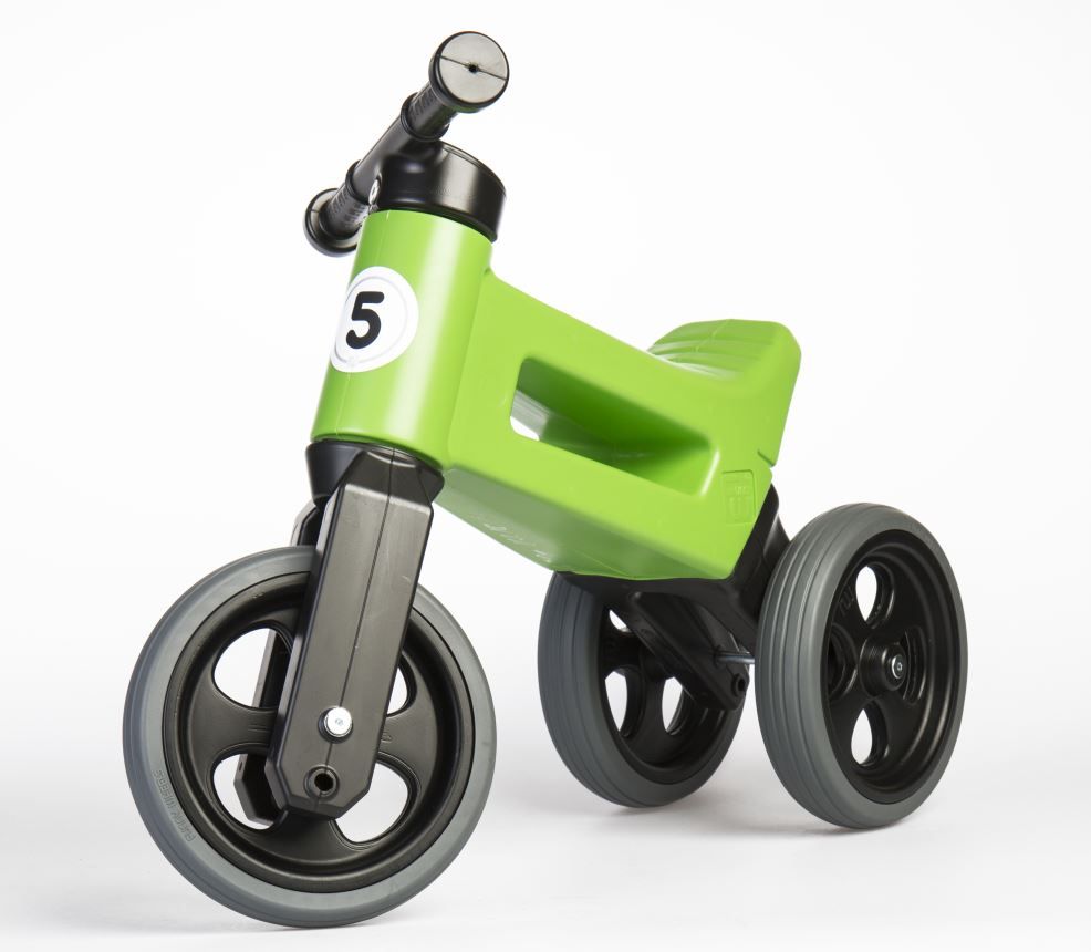 Odrážedlo FUNNY WHEELS NEW SPORT 2v1 zelené