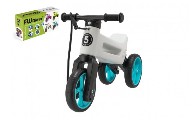 Funny Wheels Rider SuperSport 2v1 bílé/oranžové