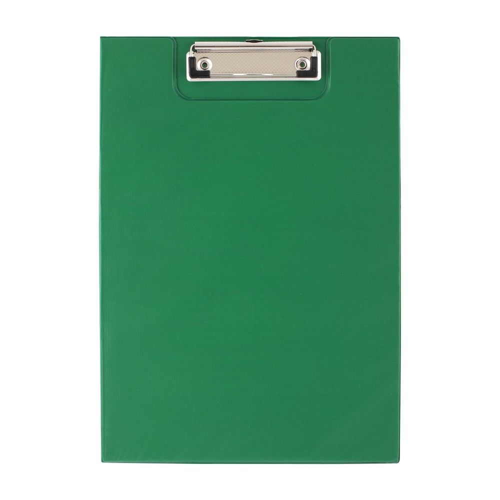 Office Psací podložka s klipem A4 - zelená