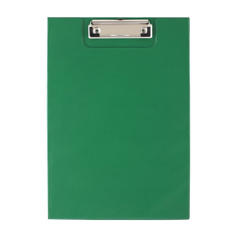 Office Psací podložka s klipem A4 - zelená