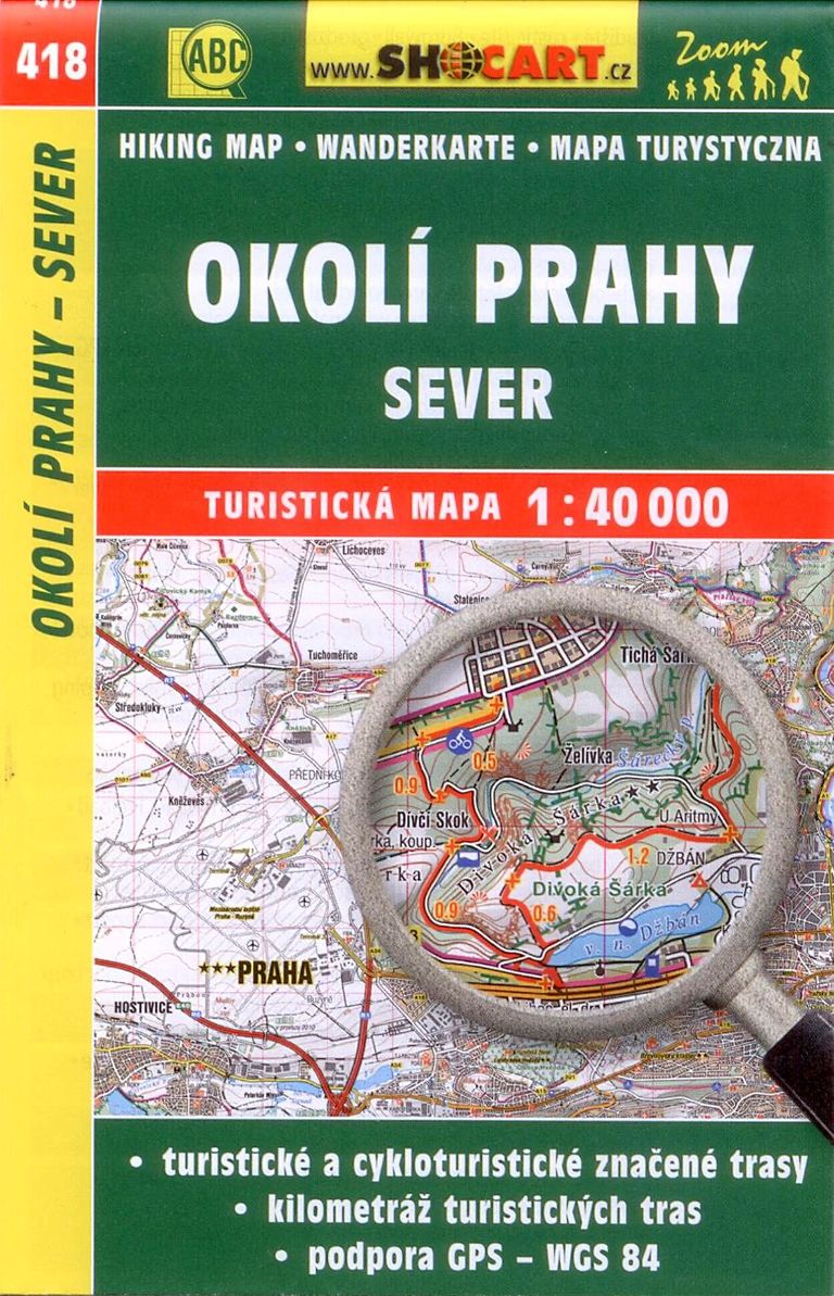 TM 1:40T 418 Okolí Prahy sever