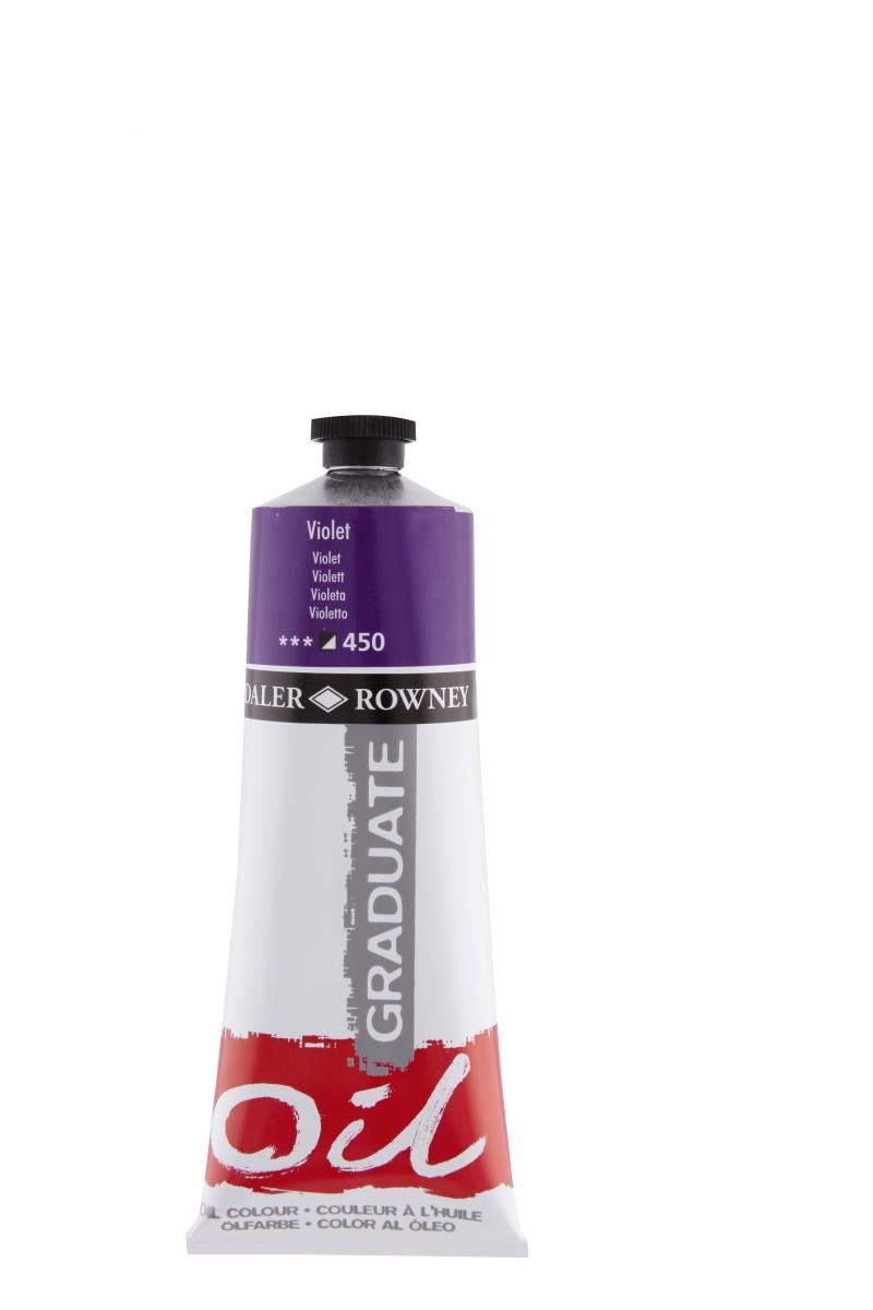 Olejová barva Daler-Rowney, 200 ml - fialová
