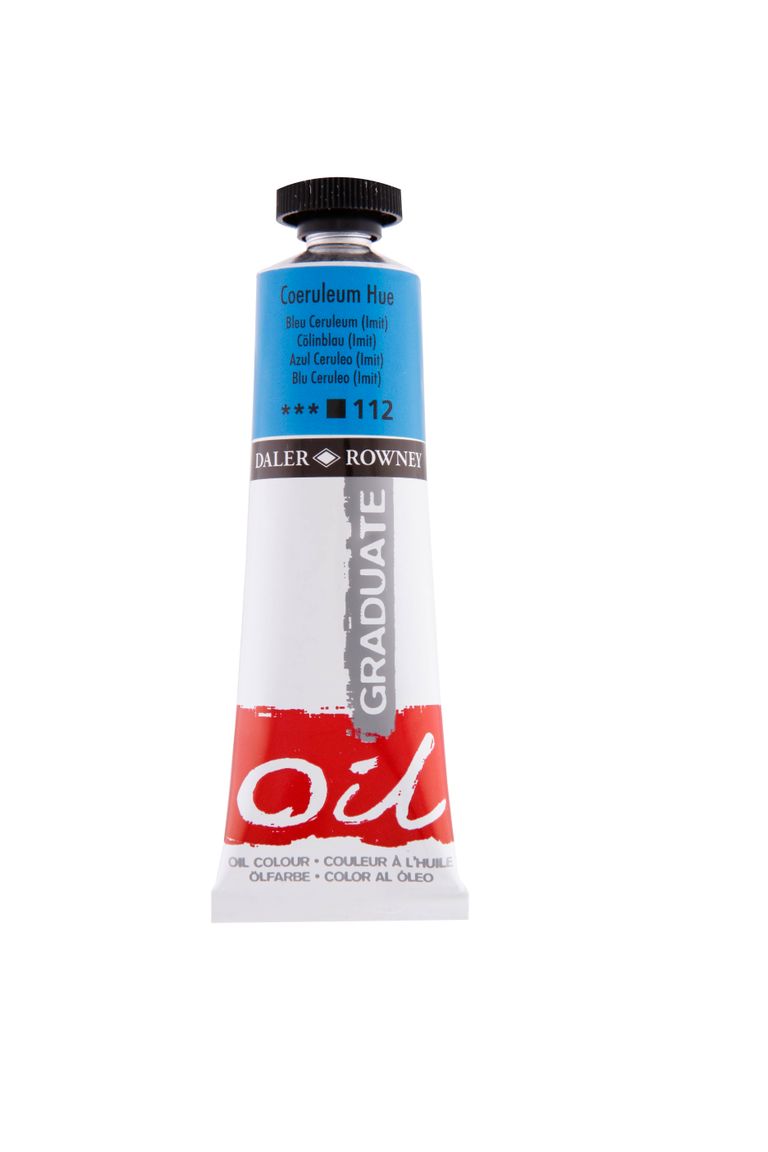 Olejová barva Daler-Rowney 38 ml - coelinova modř
