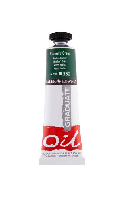 Obrázek produktu: Olejová barva Daler-Rowney 38 ml - Hookers zelená