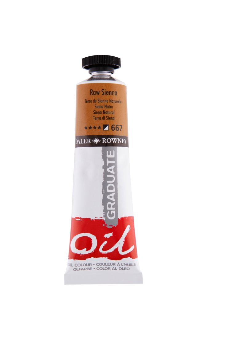 Olejová barva Daler-Rowney 38 ml - sienna přírodní