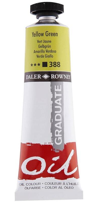 Obrázek produktu: Olejová barva Daler-Rowney 38 ml - žlutozelená