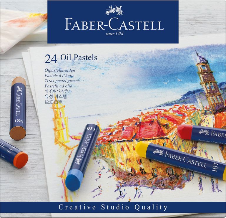 Olejové pastely Faber Castell 24ks Faber-Castell