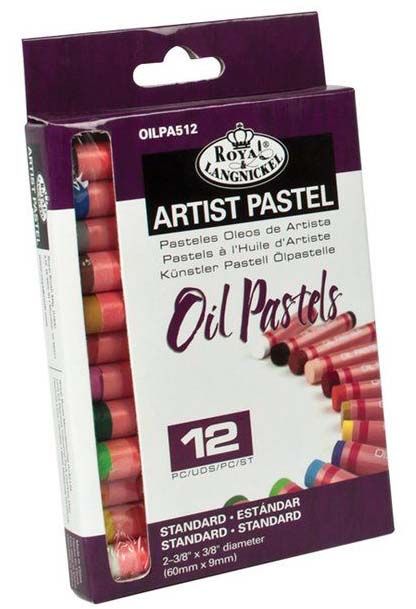 Obrázek produktu: Olejové pastely Royal & LANGNICKEL - 12 ks