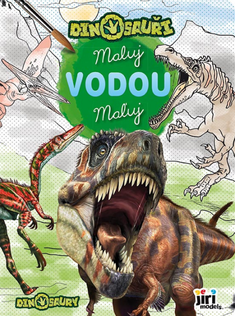 Obrázek produktu: Omalovánka - Maluj vodou Dinosauři