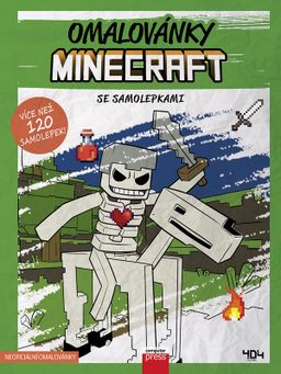 Obrázek produktu: Omalovánky Minecraft se samolepkami